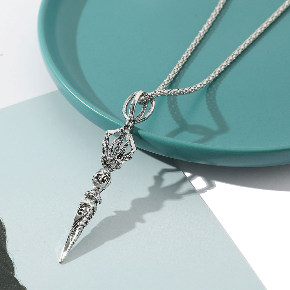 Vintage Item - Vintage Punk Style Demon-Subduing Pestle Necklace