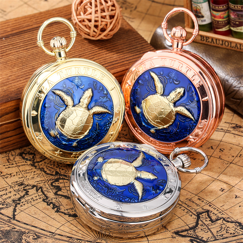 Vintage Watch Collecting - Vintage Sea Turtle Musical Quartz Pocket