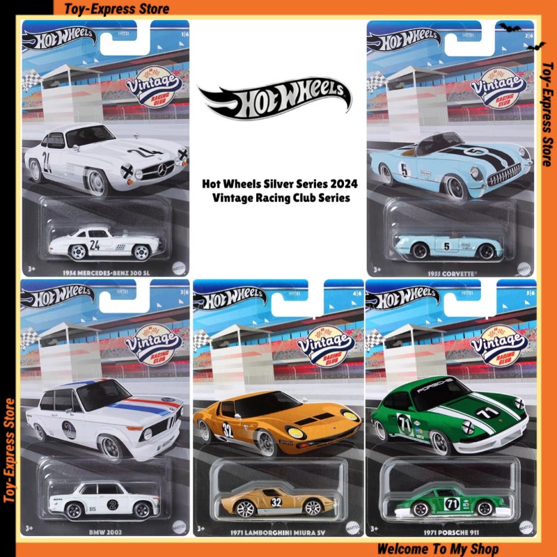Vintage Collectible Hot Wheels - Hot Wheels Silver Series 2024 Vintage