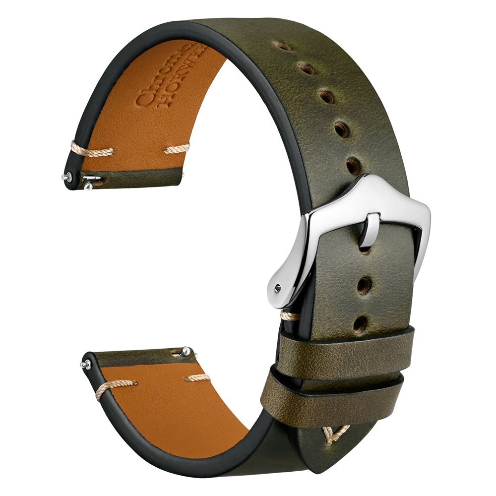 Vintage Watch Collecting - WOCCI Oil Wax Leather Watch Straps