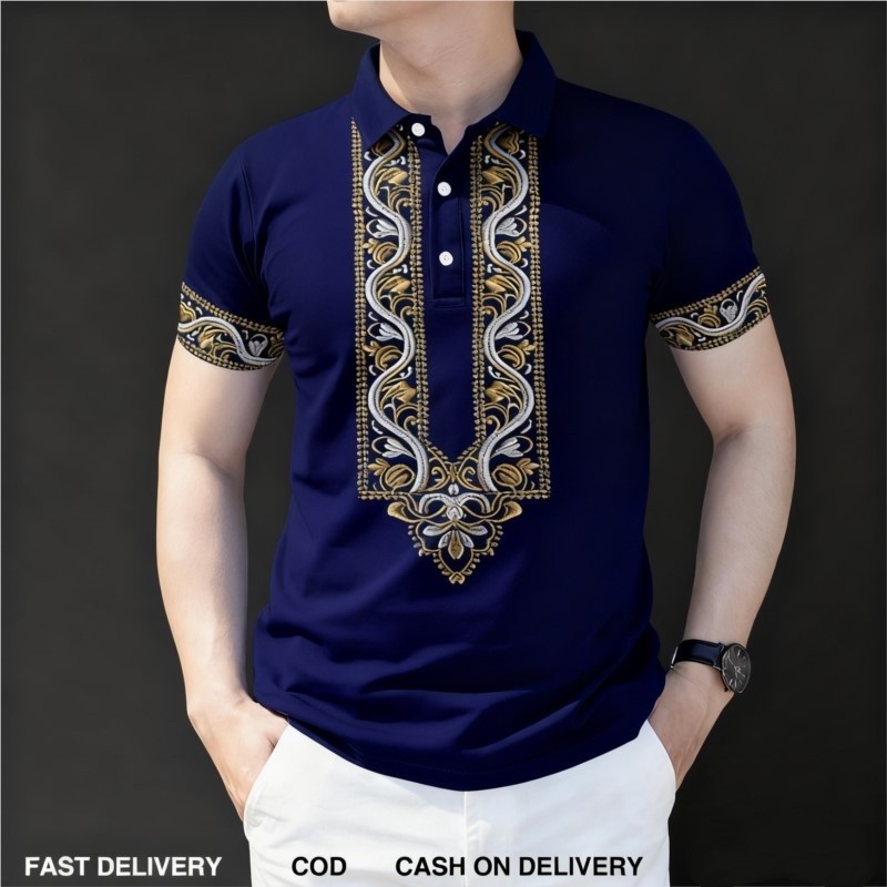 2026 Mens Barong Polo Shirt fo - Vintage Collectible Buttons 리뷰 및 가격