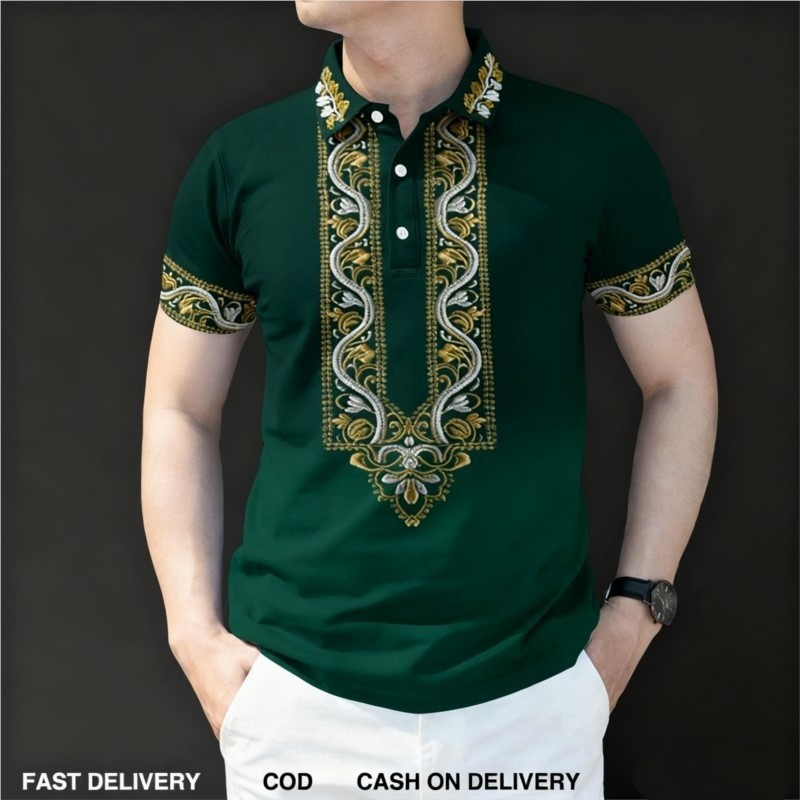 2026 Mens Barong Polo Shirt fo - Vintage Collectible Buttons 리뷰 및 가격