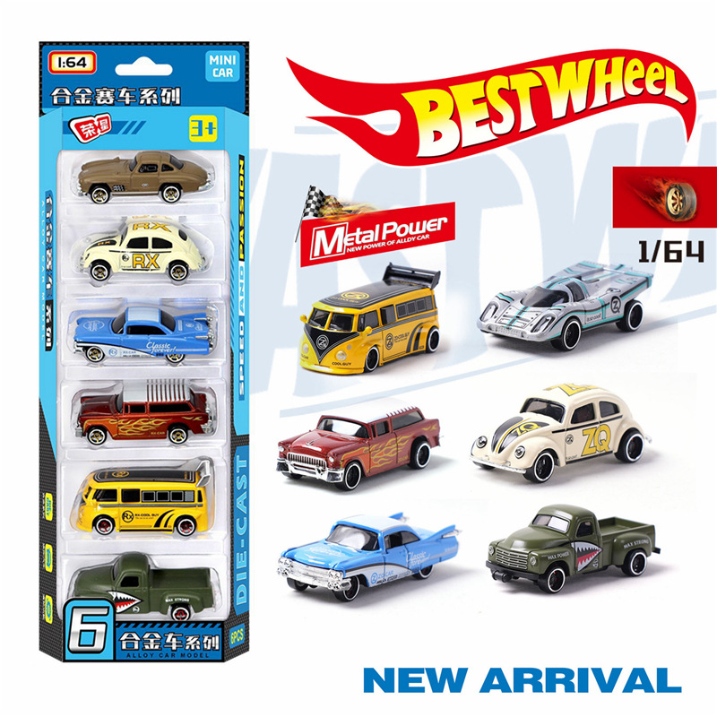 1:64 Alloy retro racing car 6- - Vintage And Collectible Toys 리뷰 및 가격