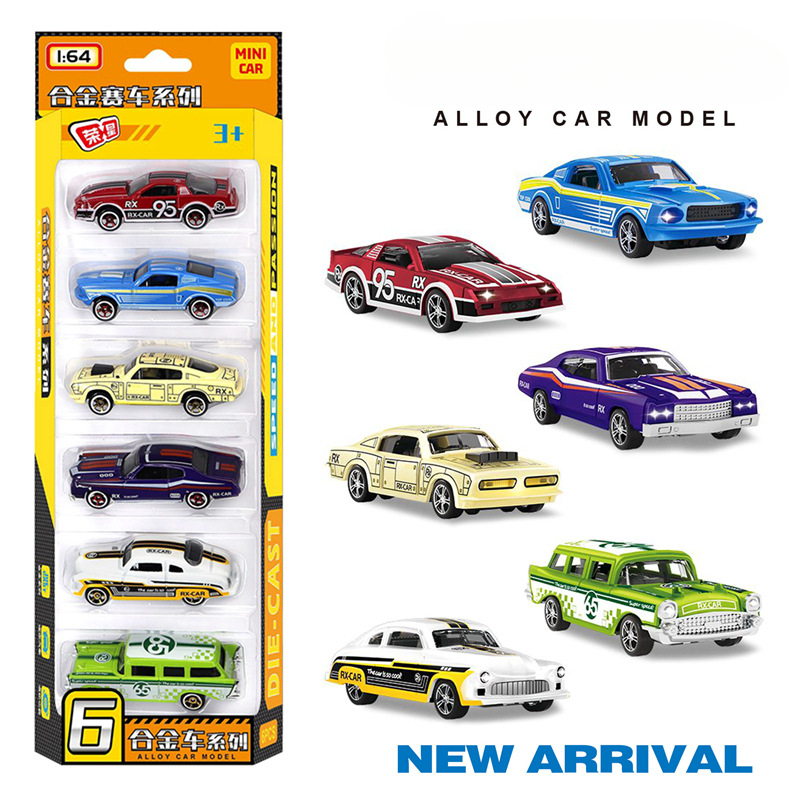 1:64 Alloy retro racing car 6- - Vintage And Collectible Toys 리뷰 및 가격