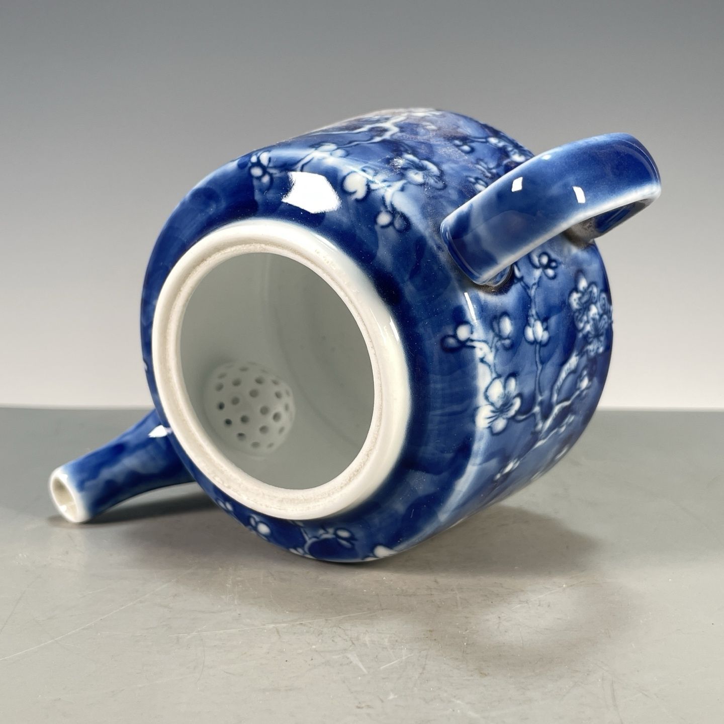 Hand Painted Blue White Flat P - Vintage Collectible Pottery 리뷰 및 가격