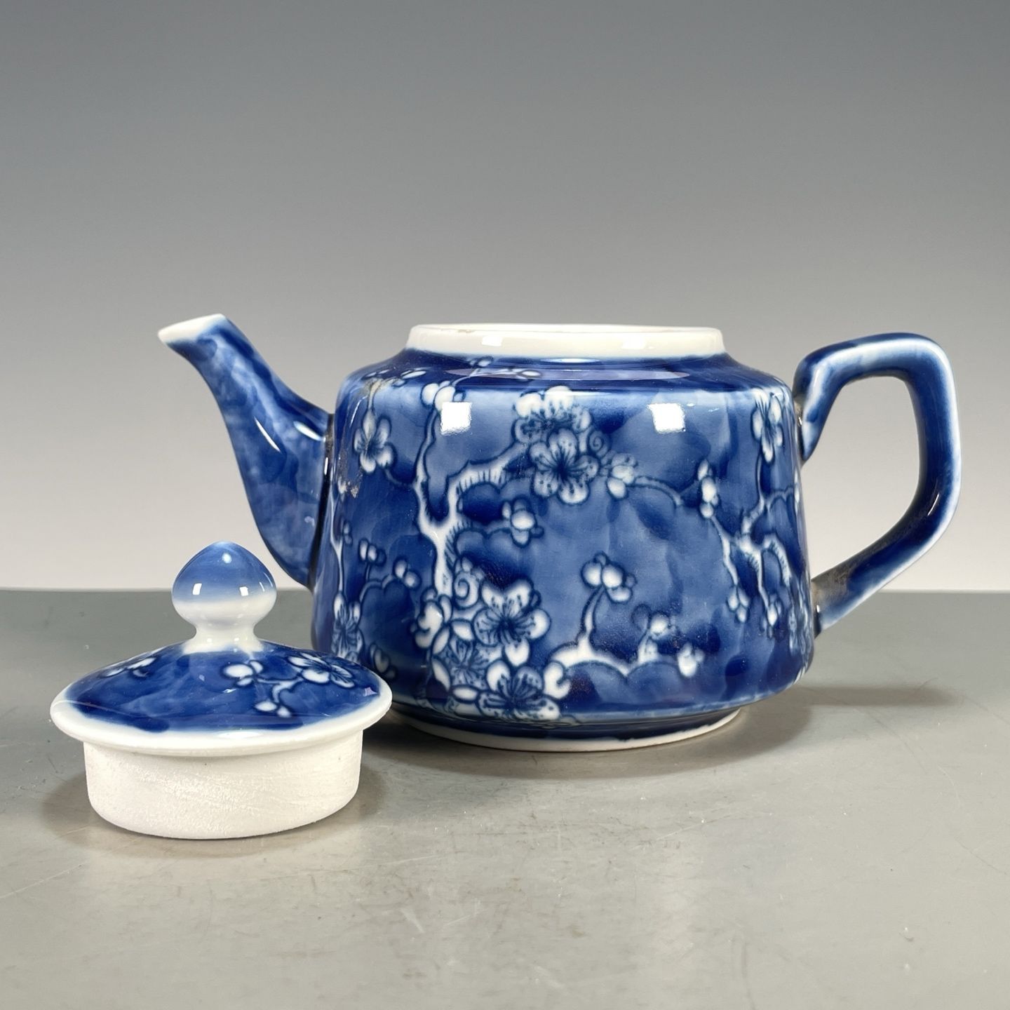 Hand Painted Blue White Flat P - Vintage Collectible Pottery 리뷰 및 가격