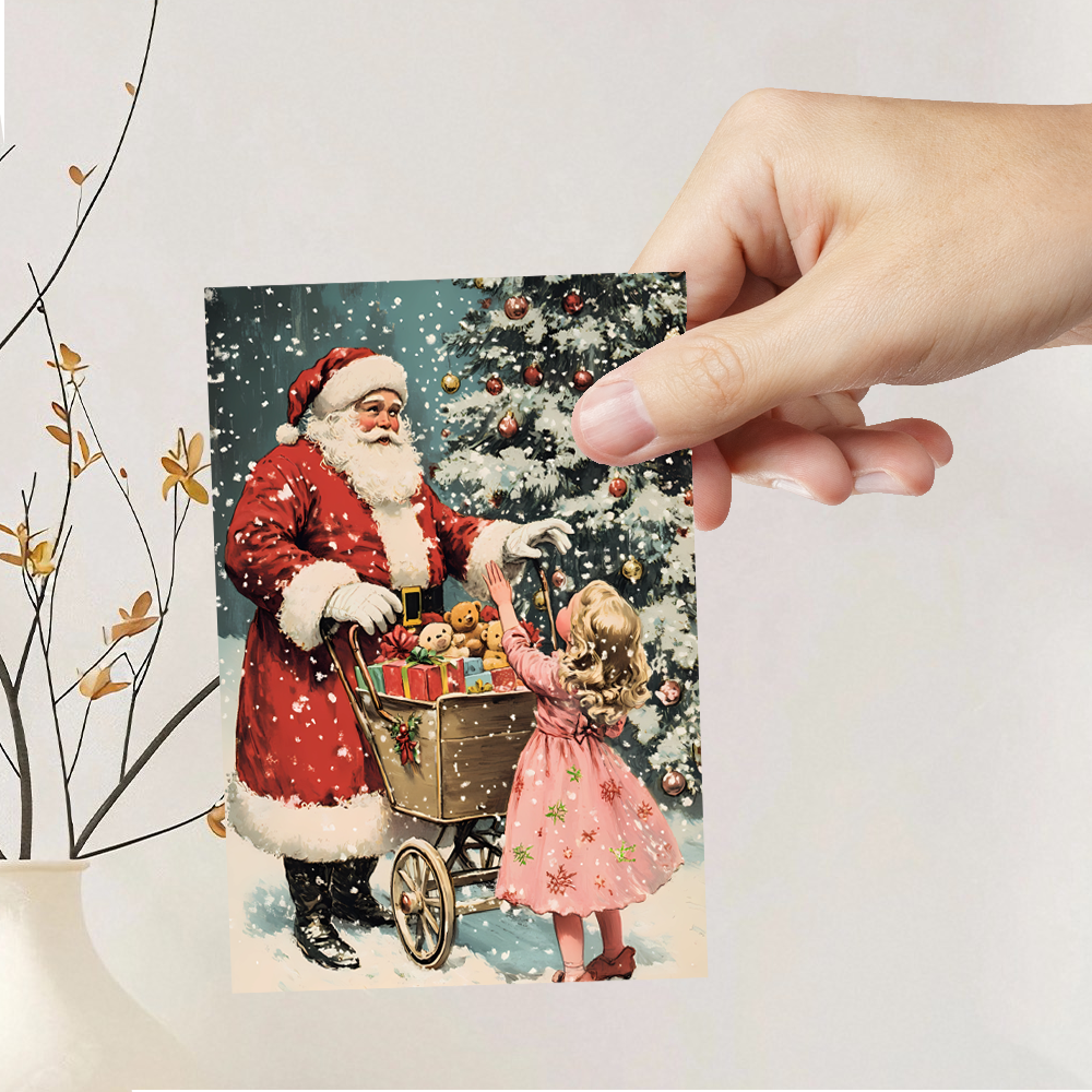 32pcs, vintage Christmas postc - Vintage Collectible Santa 리뷰 및 가격