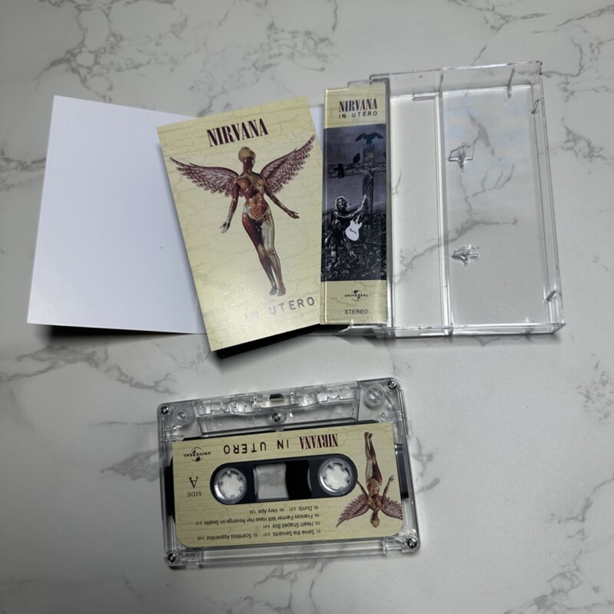 Nirvana in Utero Cassette Tape - Vintage Collectible & Vintage Dolls 리뷰 및 가격