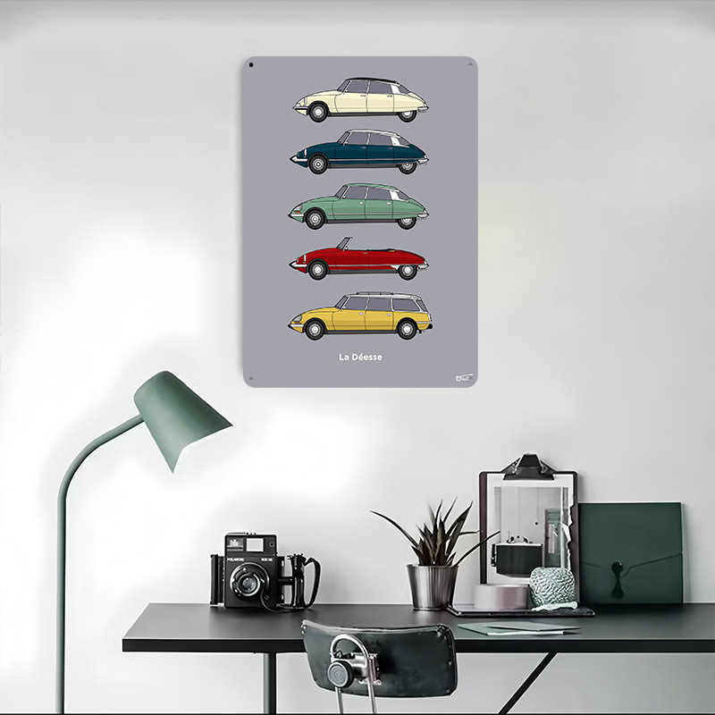 French Car DS Collection Tin P - Vintage Collectible Tins 리뷰 및 가격