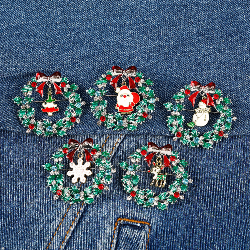 Christmas Wreath Collection En - Vintage Collectible Santa 리뷰 및 가격