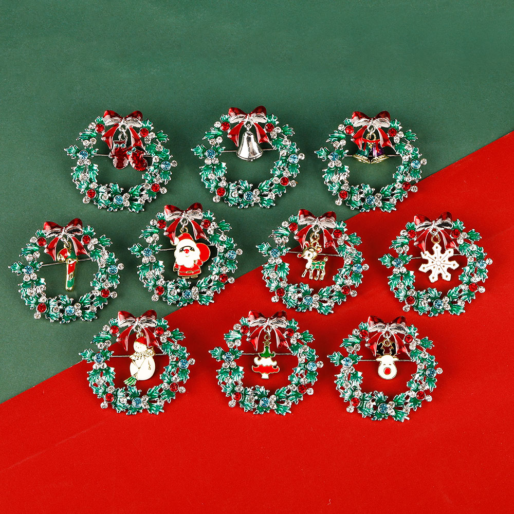 Christmas Wreath Collection En - Vintage Collectible Santa 리뷰 및 가격
