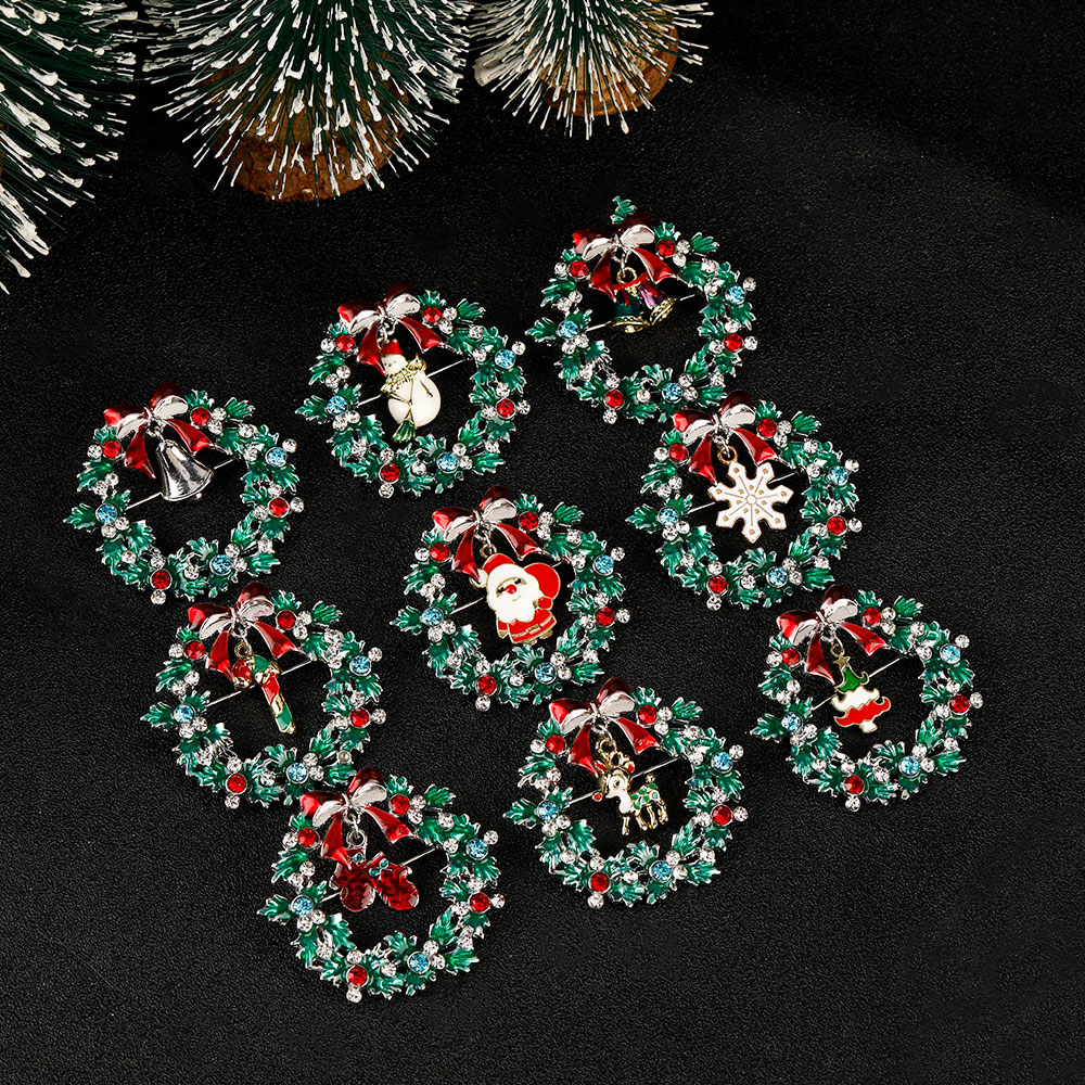 Christmas Wreath Collection En - Vintage Collectible Santa 리뷰 및 가격