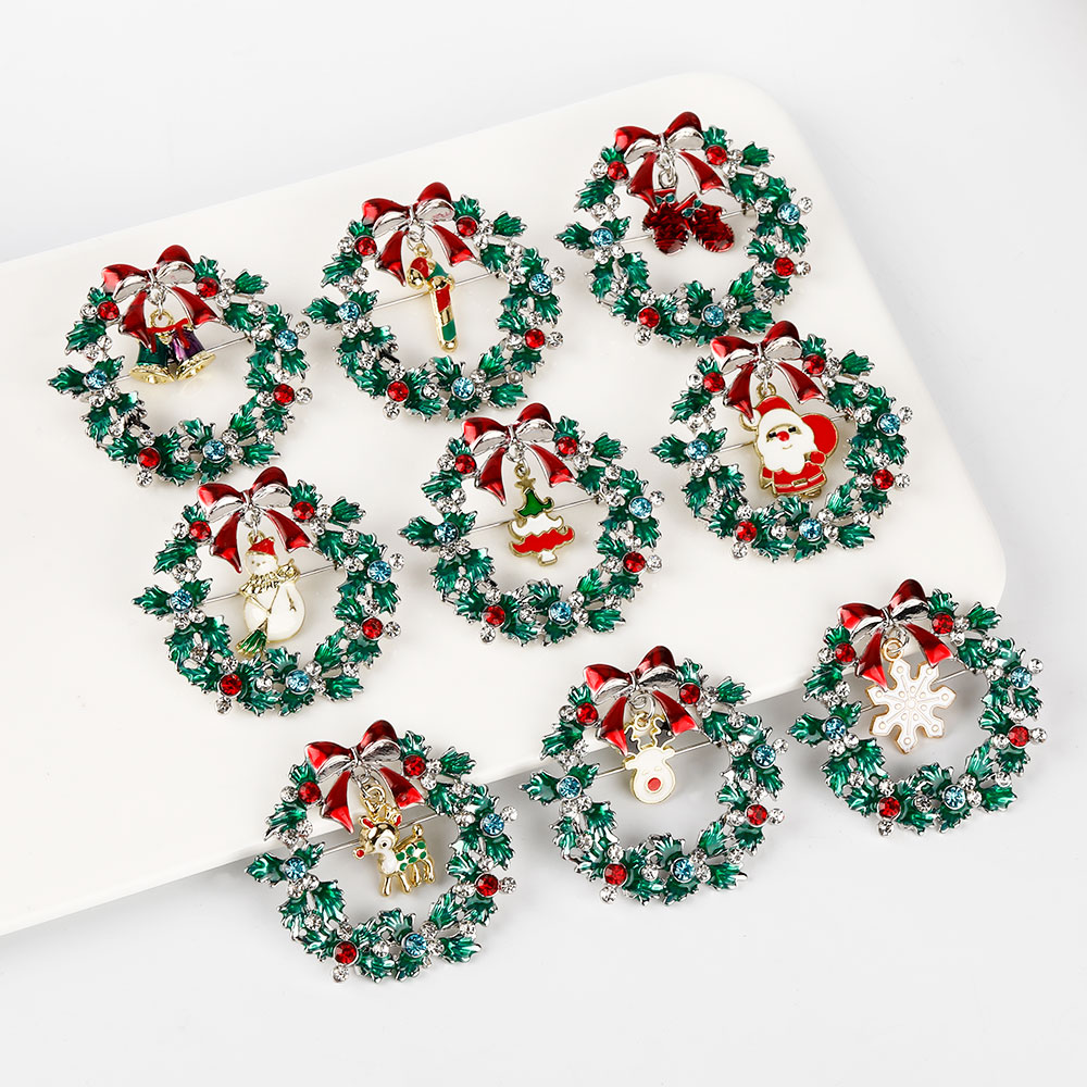 Christmas Wreath Collection En - Vintage Collectible Santa 리뷰 및 가격