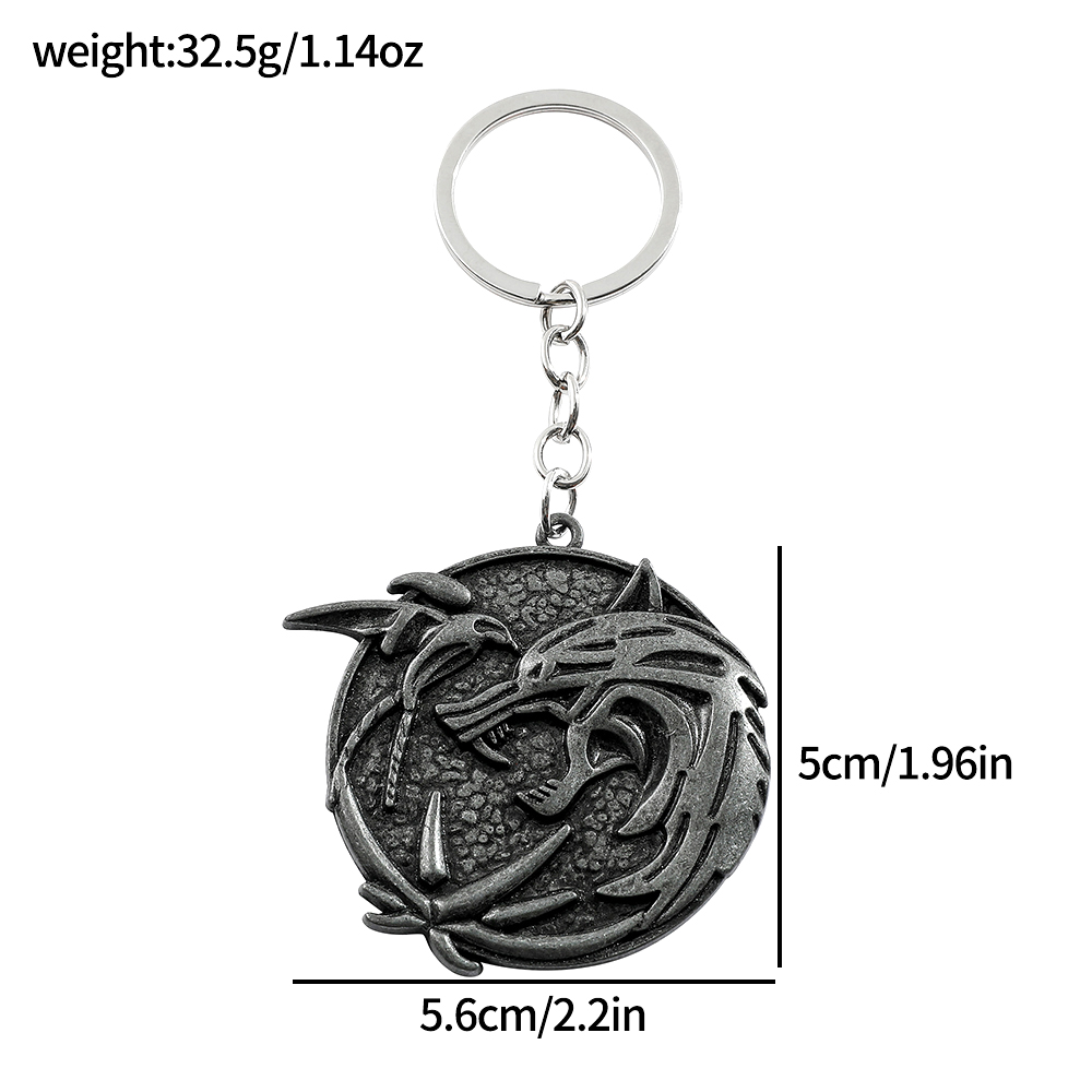 Vintage Wolf Head Keychain Gam - Vintage Item 리뷰 및 가격