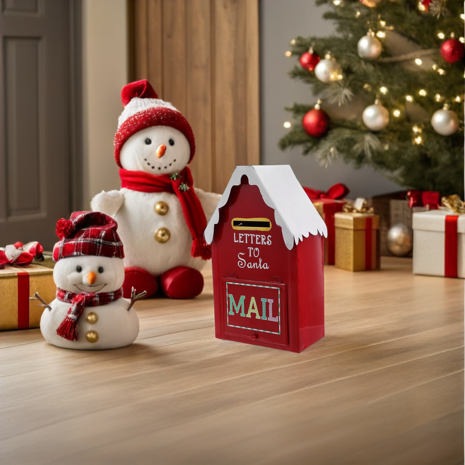 Red Christmas Mailbox Santa Ma - Vintage Collectible Santa 리뷰 및 가격