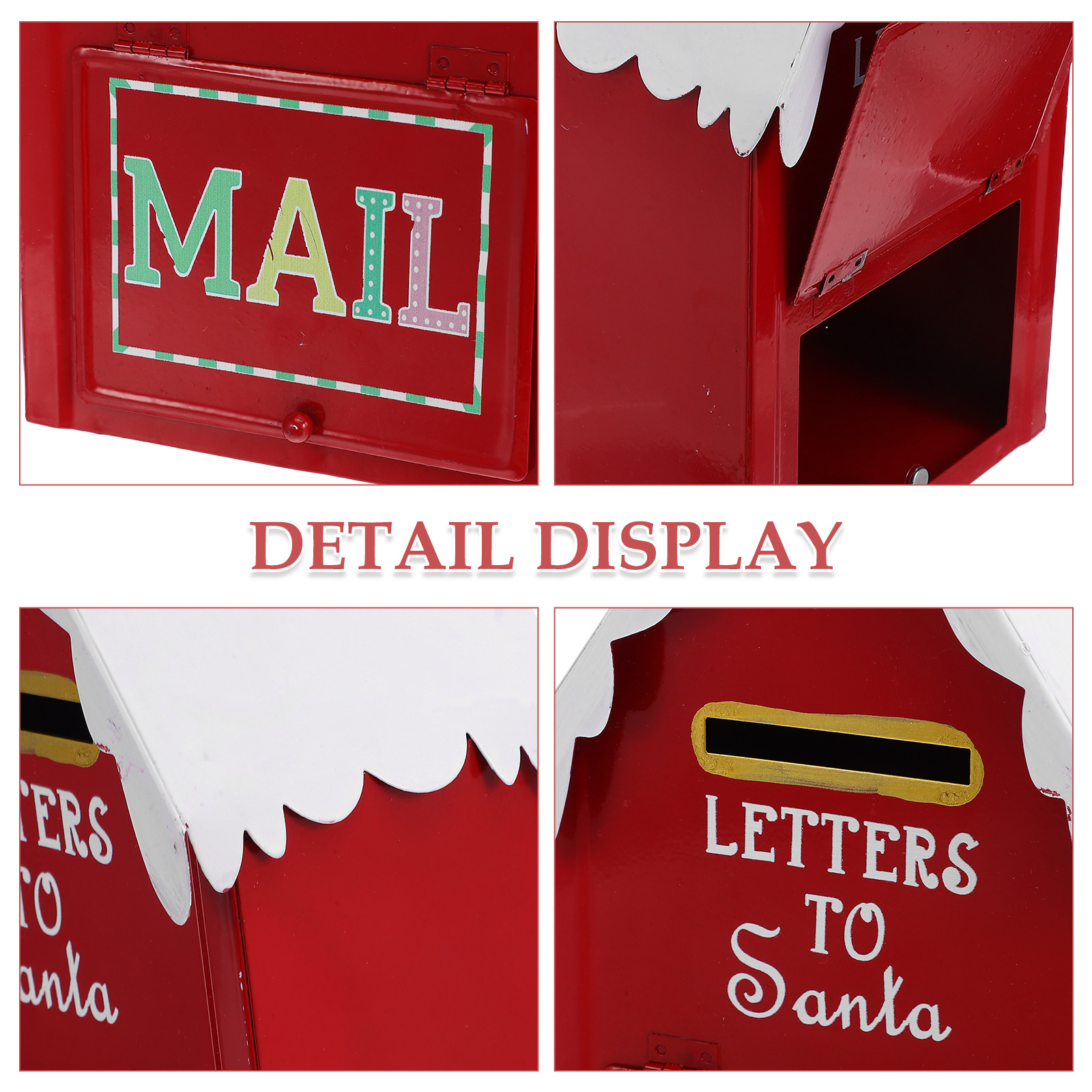 Red Christmas Mailbox Santa Ma - Vintage Collectible Santa 리뷰 및 가격