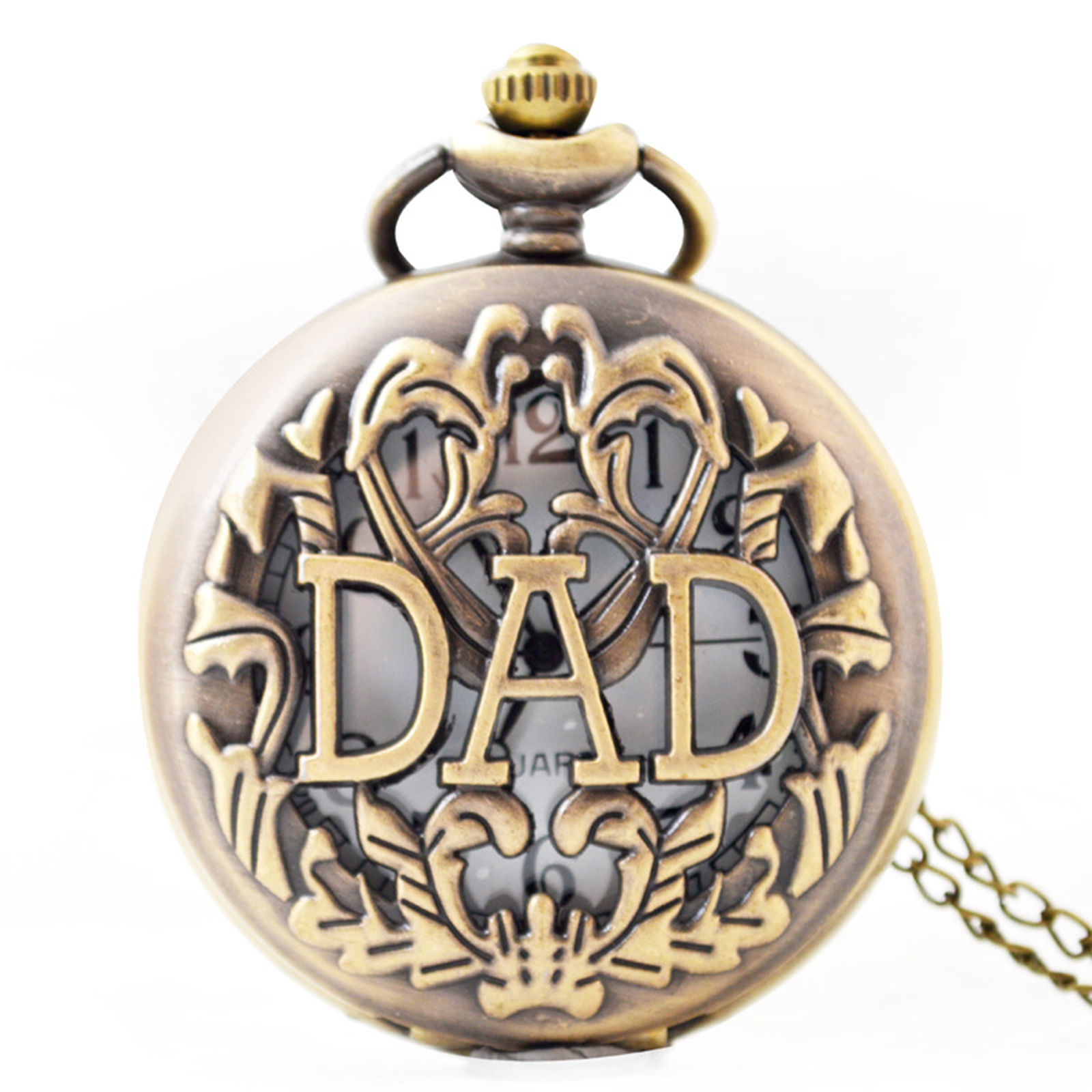 Vintage bronze carving DAD Fas - Vintage Watch Collecting 리뷰 및 가격