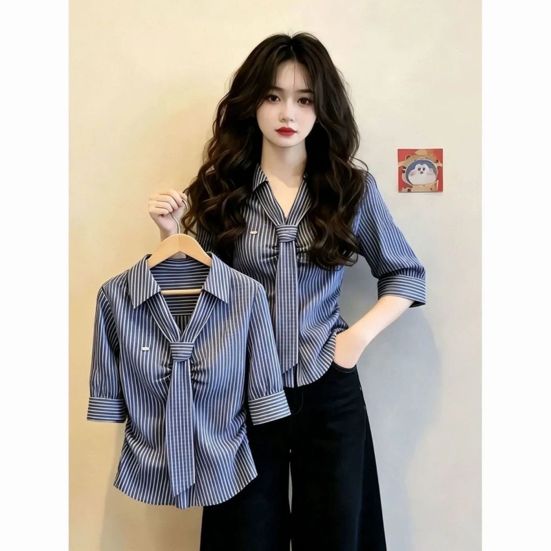Polo Neck Lacing Short Sleeve  - Vintage Collectible Buttons 리뷰 및 가격