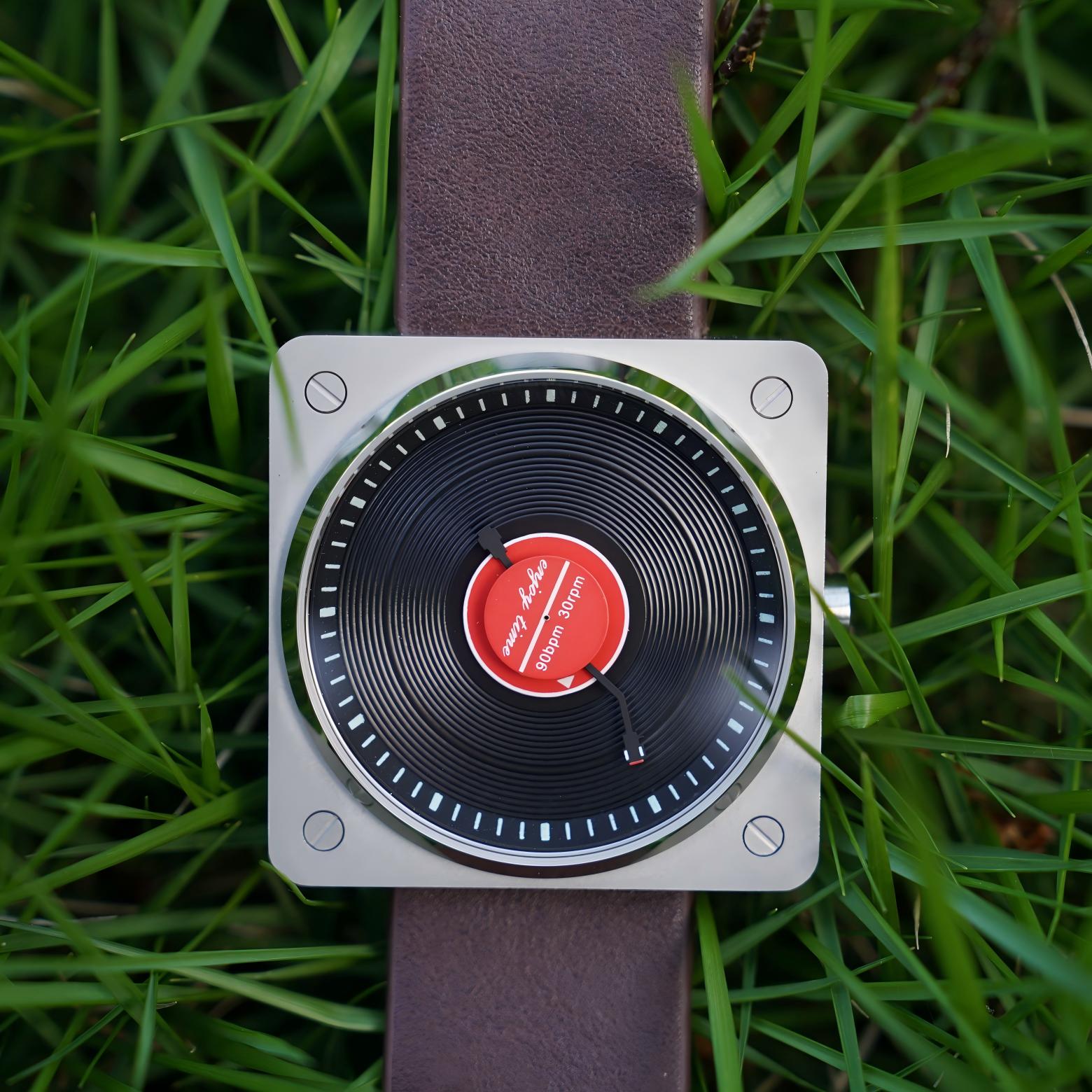SKU Vinyl Record Quartz watche - Vintage Watch Collecting 리뷰 및 가격