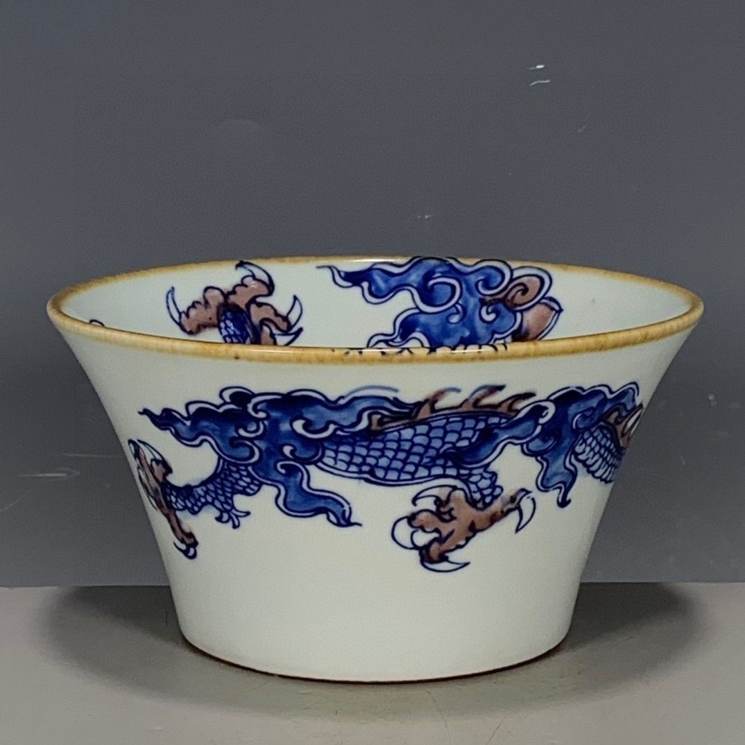 Qing Kangxi Style Blue & Coppe - Vintage Collectible Pottery 리뷰 및 가격