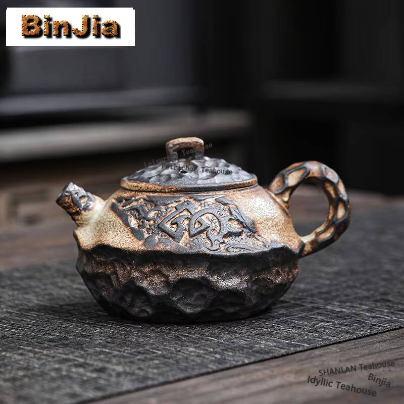 Japanese Old Rock Mud Teapot V - Vintage Collectible Pottery 리뷰 및 가격