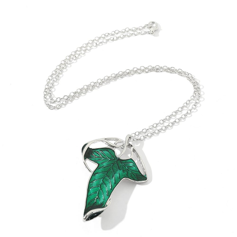 Vintage Green Leaf Pendant Nec - Vintage Item 리뷰 및 가격