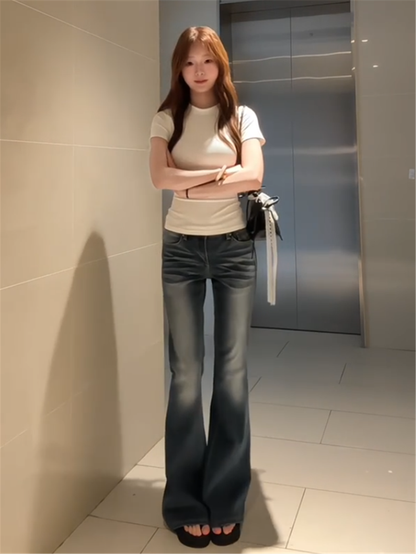 Low Waist Bell Bottom Denim Je - Vintage Collectible Bells 리뷰 및 가격