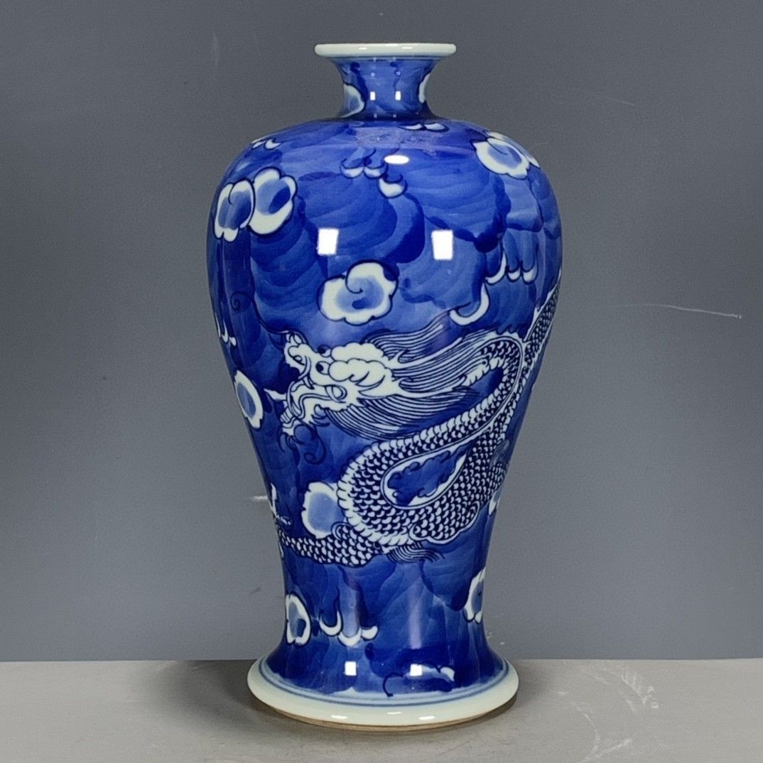Vintage Chinese Blue White Plu - Vintage Collectible Pottery 리뷰 및 가격