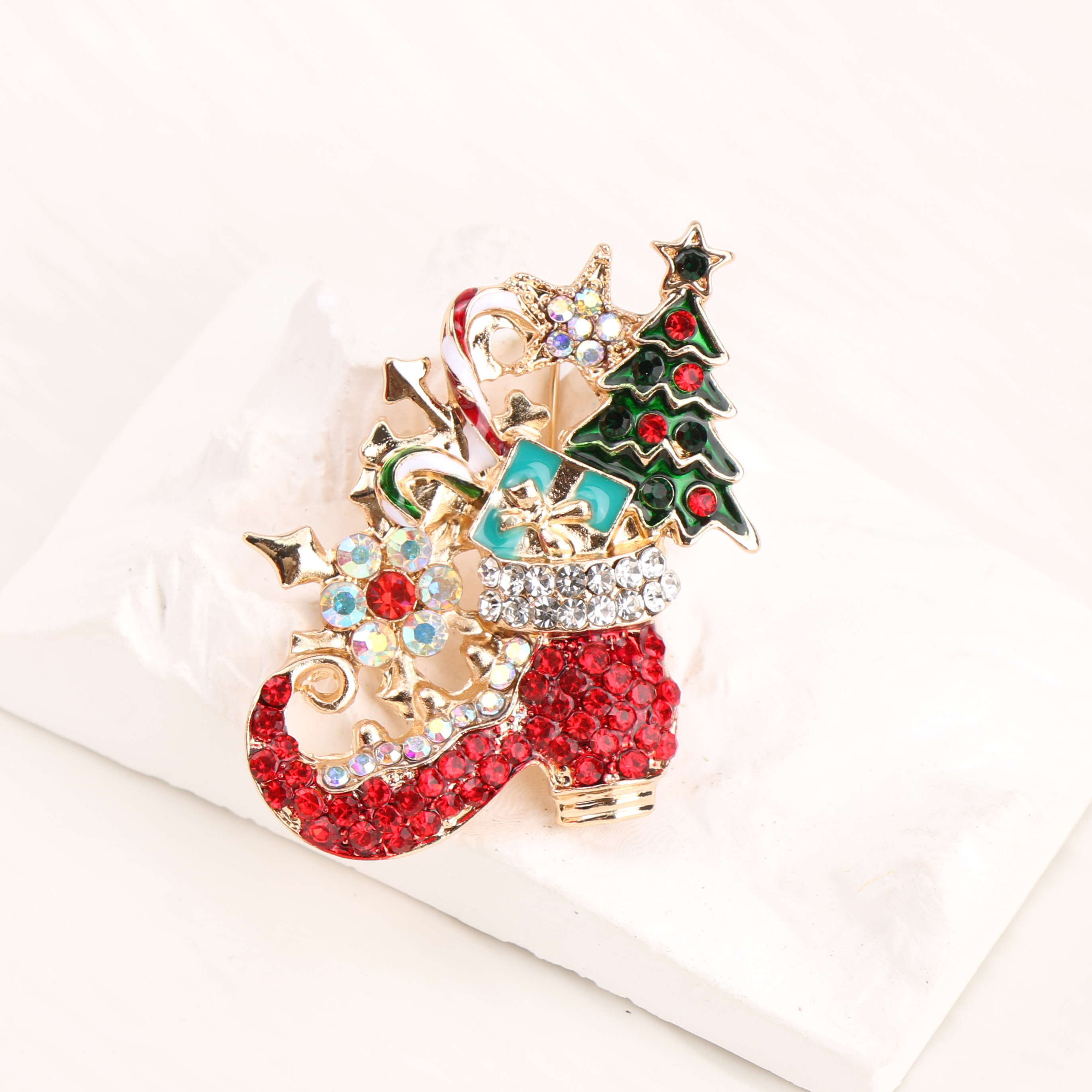 Christmas Collection Jewelry B - Vintage Collectible Santa 리뷰 및 가격