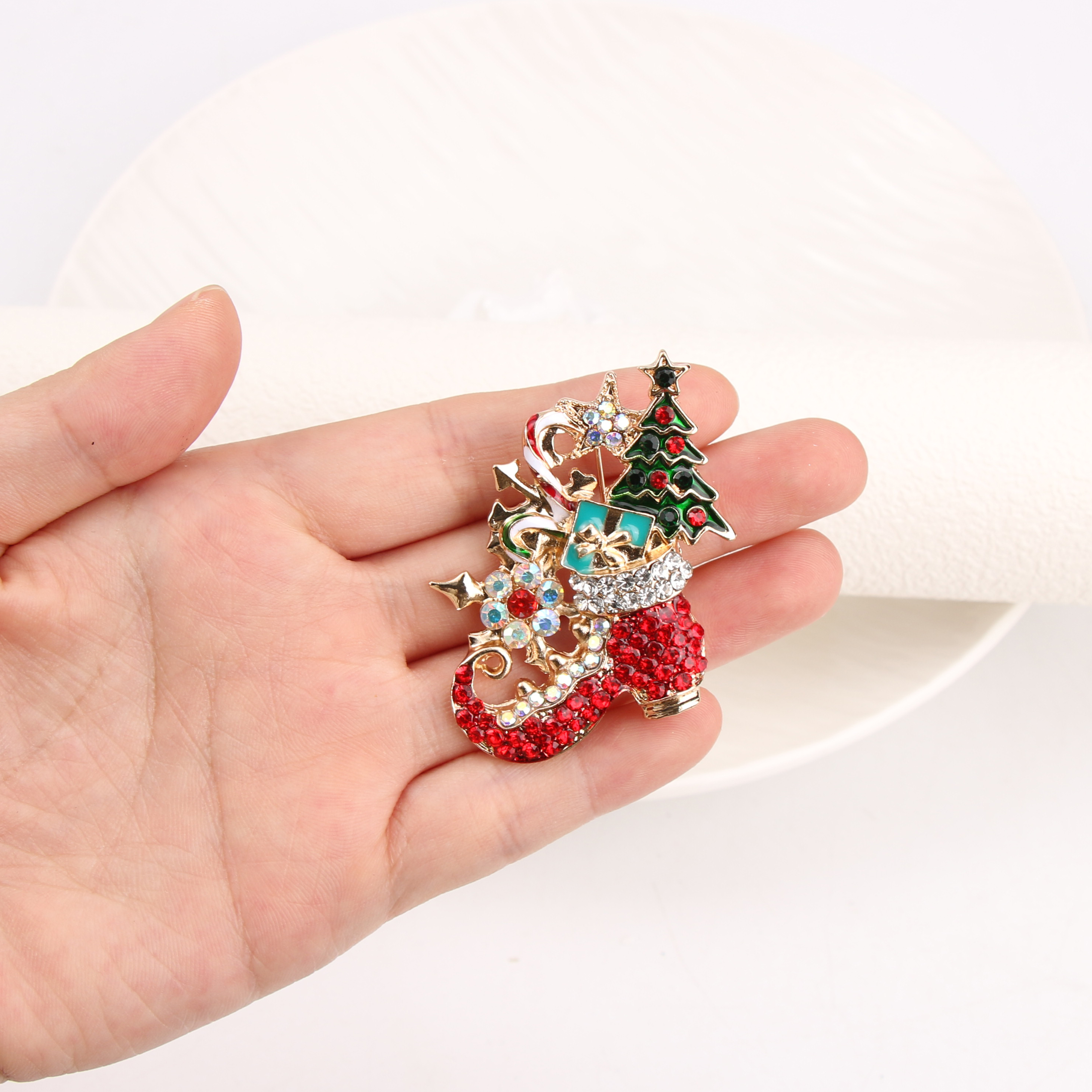 Christmas Collection Jewelry B - Vintage Collectible Santa 리뷰 및 가격