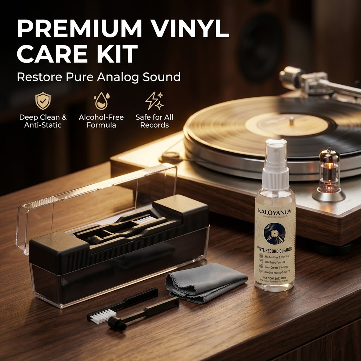 Anti-Static Vinyl Record Clean - Vinyl Record Cleaner 리뷰 및 가격
