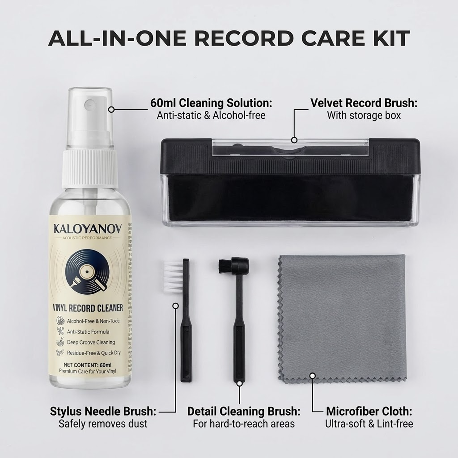 Anti-Static Vinyl Record Clean - Vinyl Record Cleaner 리뷰 및 가격