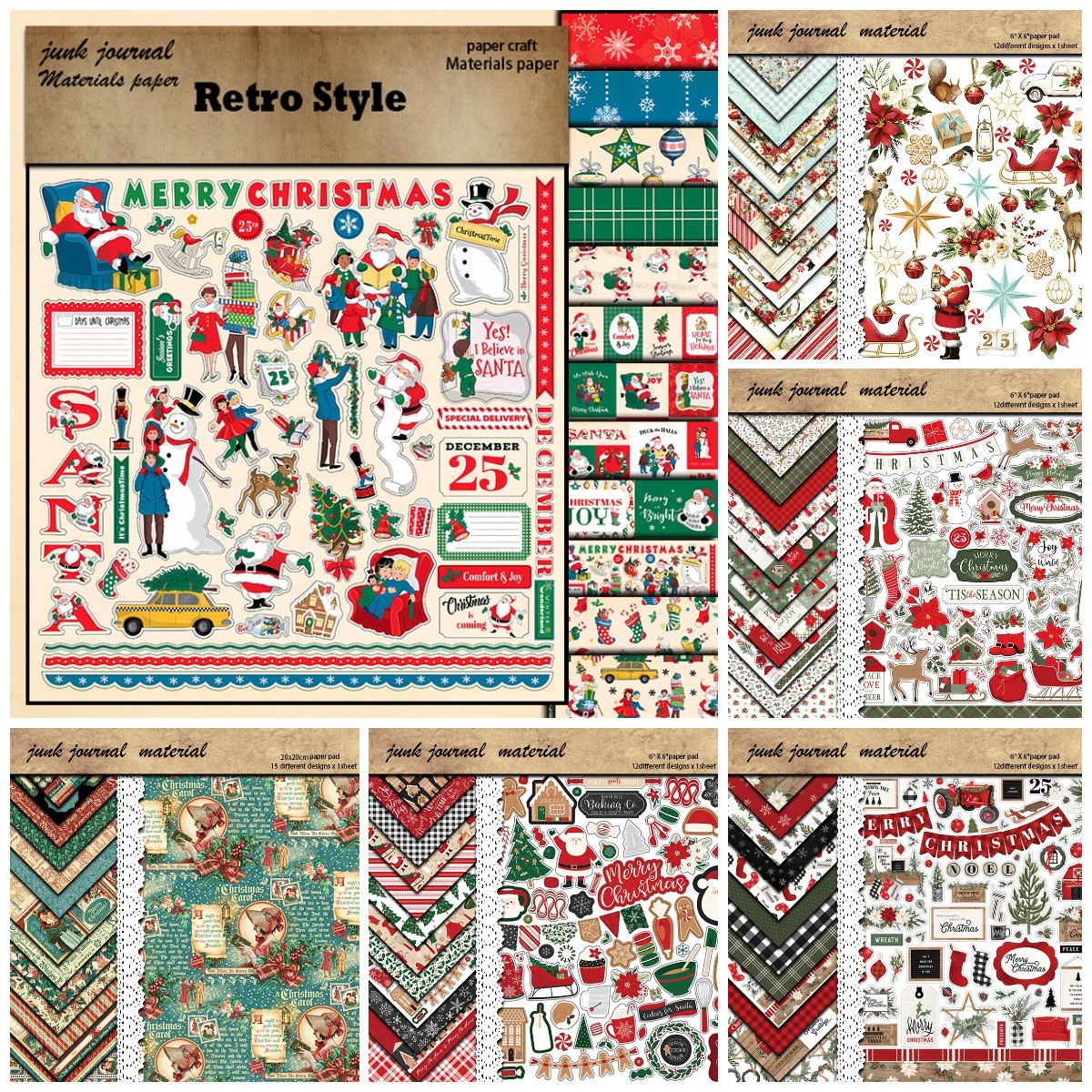 Christmas Series Santa Deer Cr - Vintage Collectible Santa 리뷰 및 가격