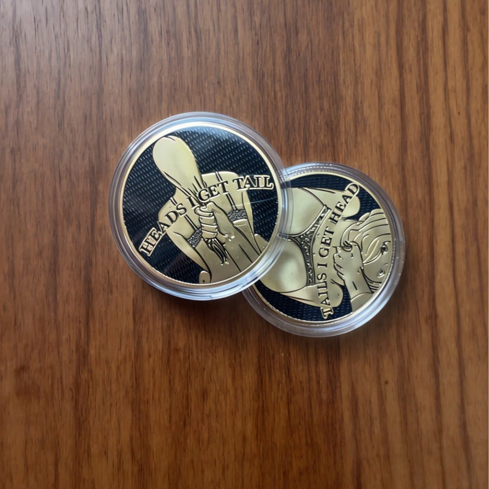 New Funny Heads and Tails Coin - Vintage And Collectible Toys 리뷰 및 가격