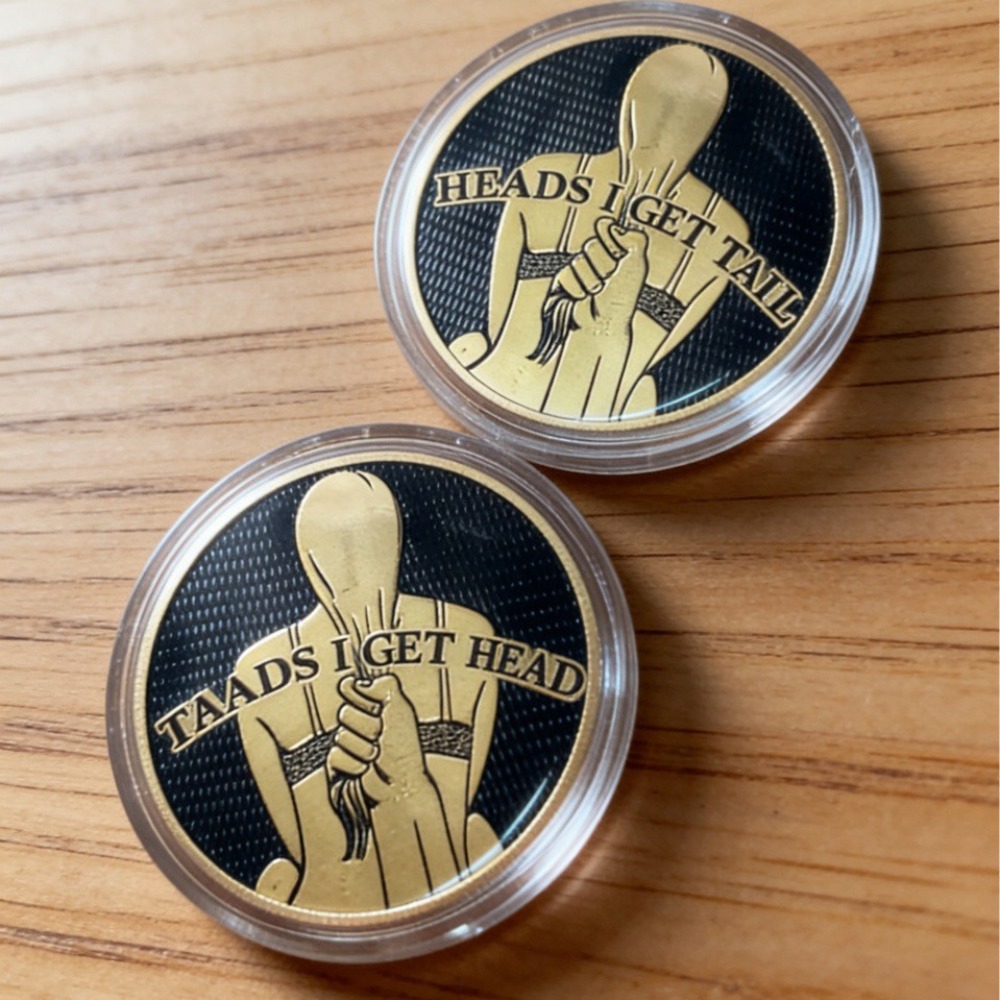 New Funny Heads and Tails Coin - Vintage And Collectible Toys 리뷰 및 가격