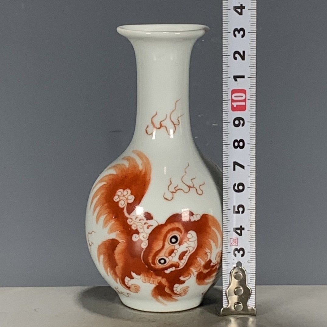 Vintage Chinese Wucai Iron Red - Vintage Collectible Pottery 리뷰 및 가격