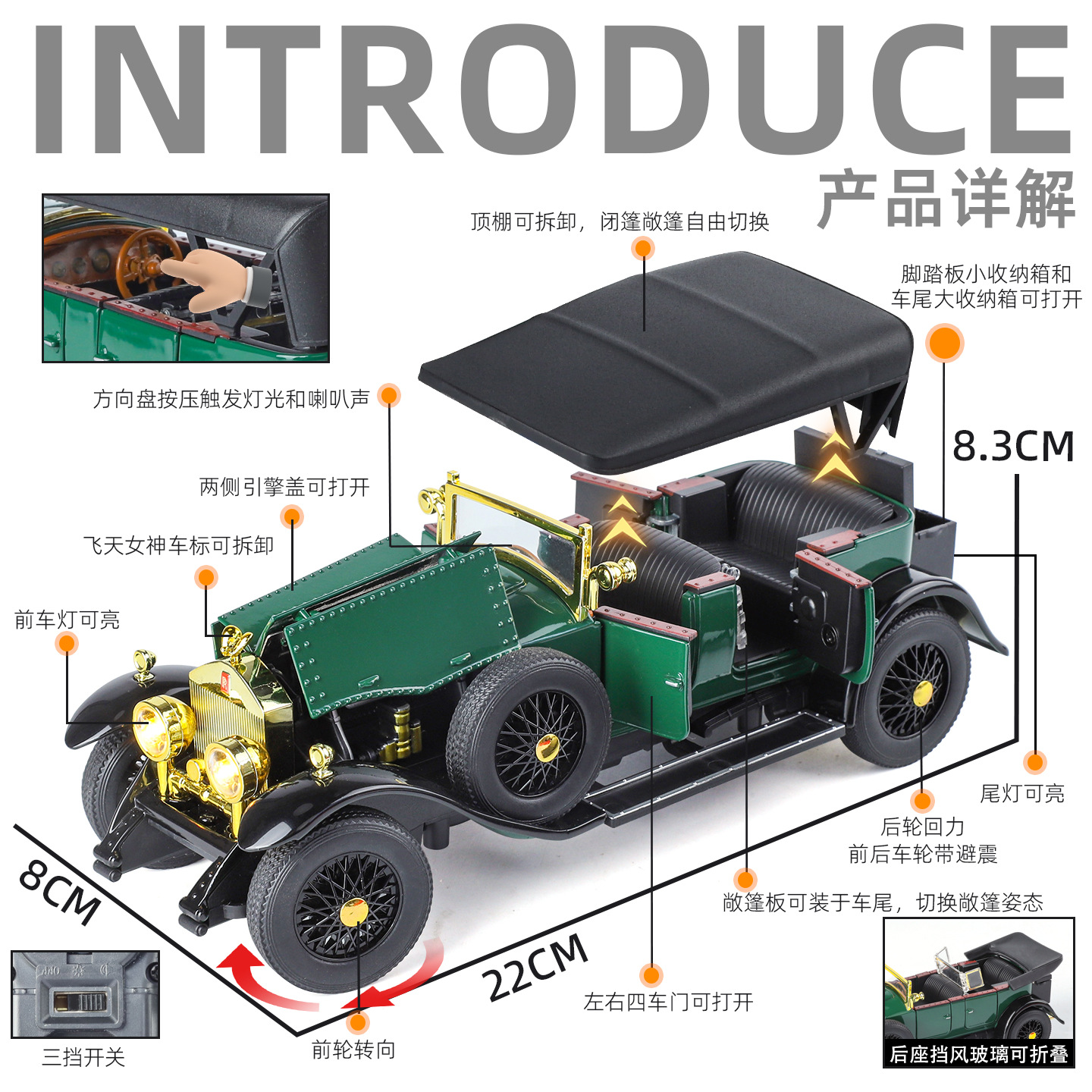1:24 Rolls-Royce Phantom 1th 1 - Vintage And Collectible Toys 리뷰 및 가격