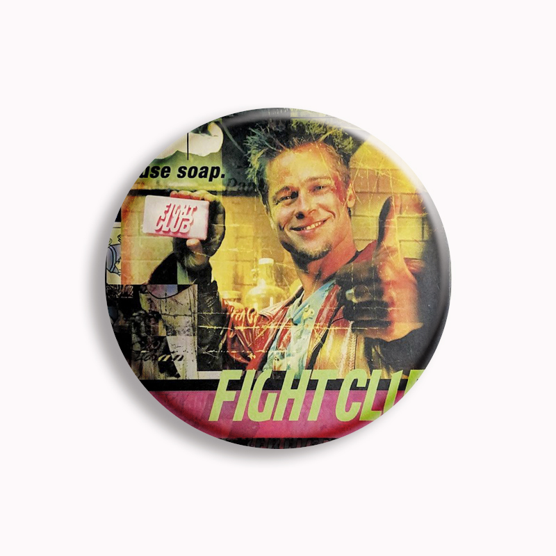Retro Classic Movie Fight Club - Vintage Collectible Buttons 리뷰 및 가격