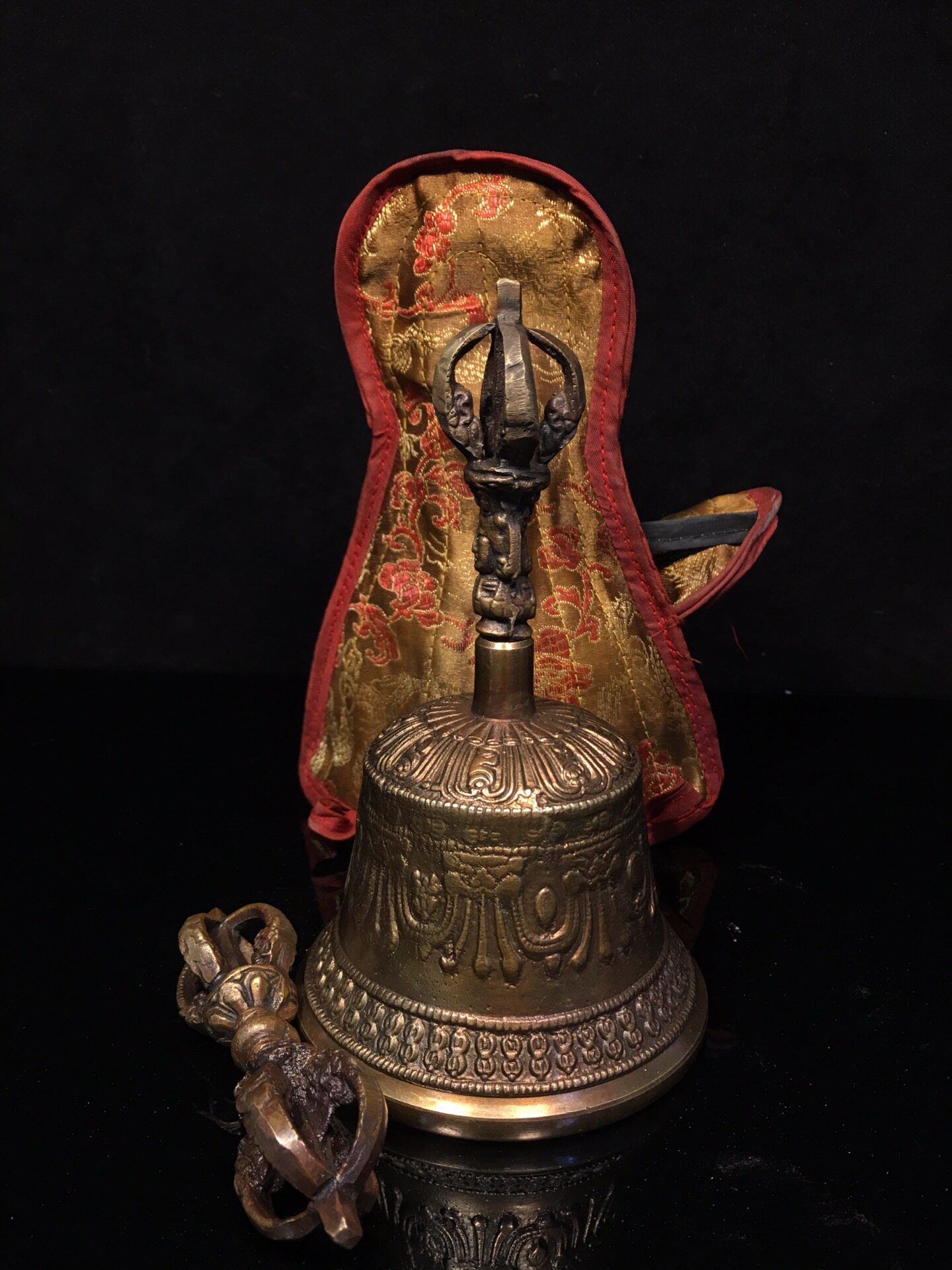 Vintage Pure Brass Vajra Bell  - Vintage Collectible Bells 리뷰 및 가격