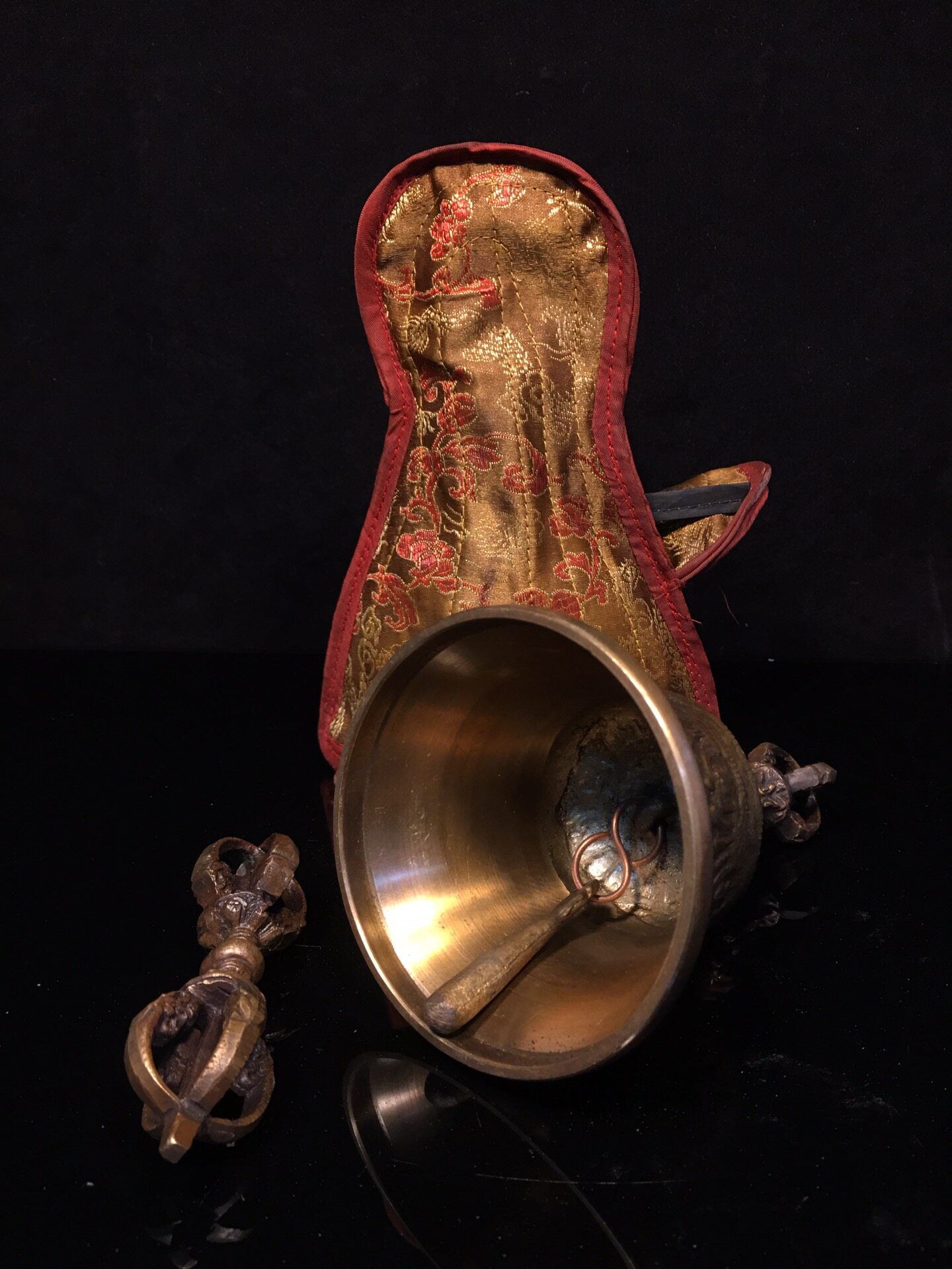 Vintage Pure Brass Vajra Bell  - Vintage Collectible Bells 리뷰 및 가격