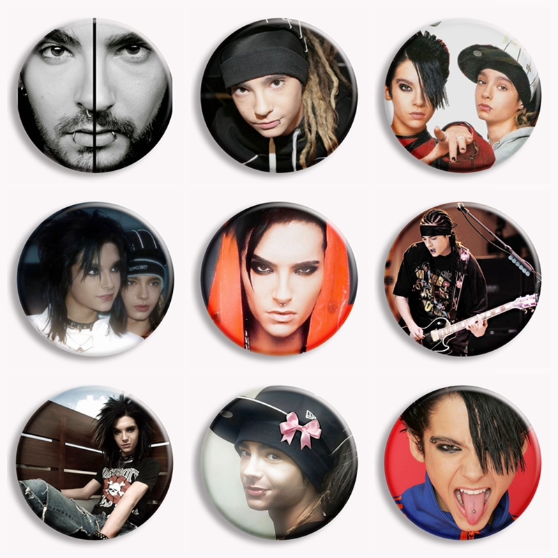 Rock Band Tokio Hotel Kaulitz  - Vintage Collectible Buttons 리뷰 및 가격