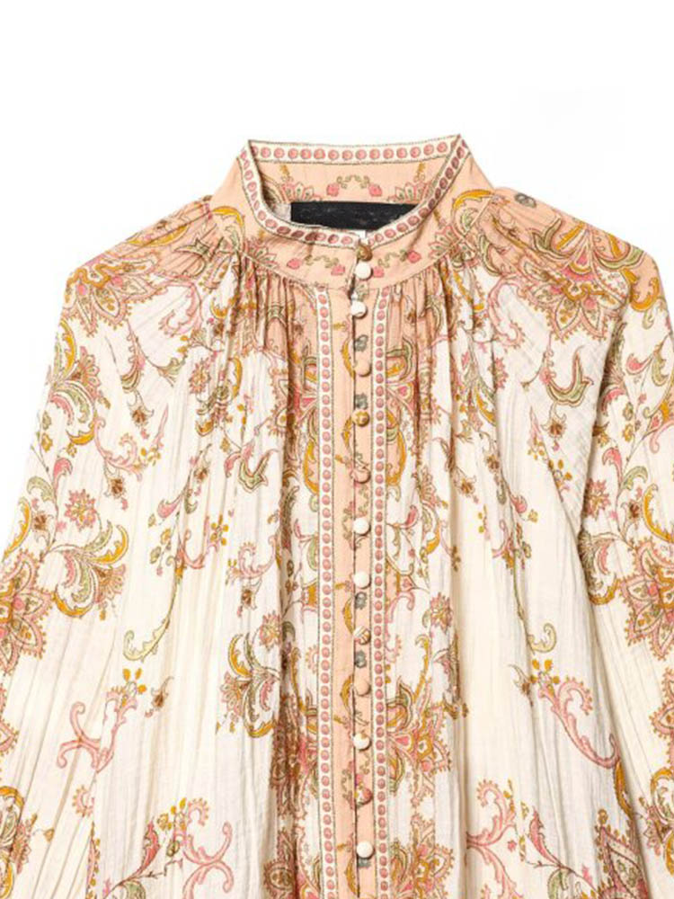2026 Women Summer Shirts Blous - Vintage Collectible Buttons 리뷰 및 가격