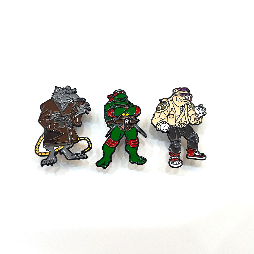 3pcs Vintage Ninja Turtles Pin - Vintage Item 리뷰 및 가격