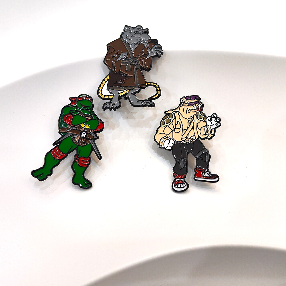 3pcs Vintage Ninja Turtles Pin - Vintage Item 리뷰 및 가격