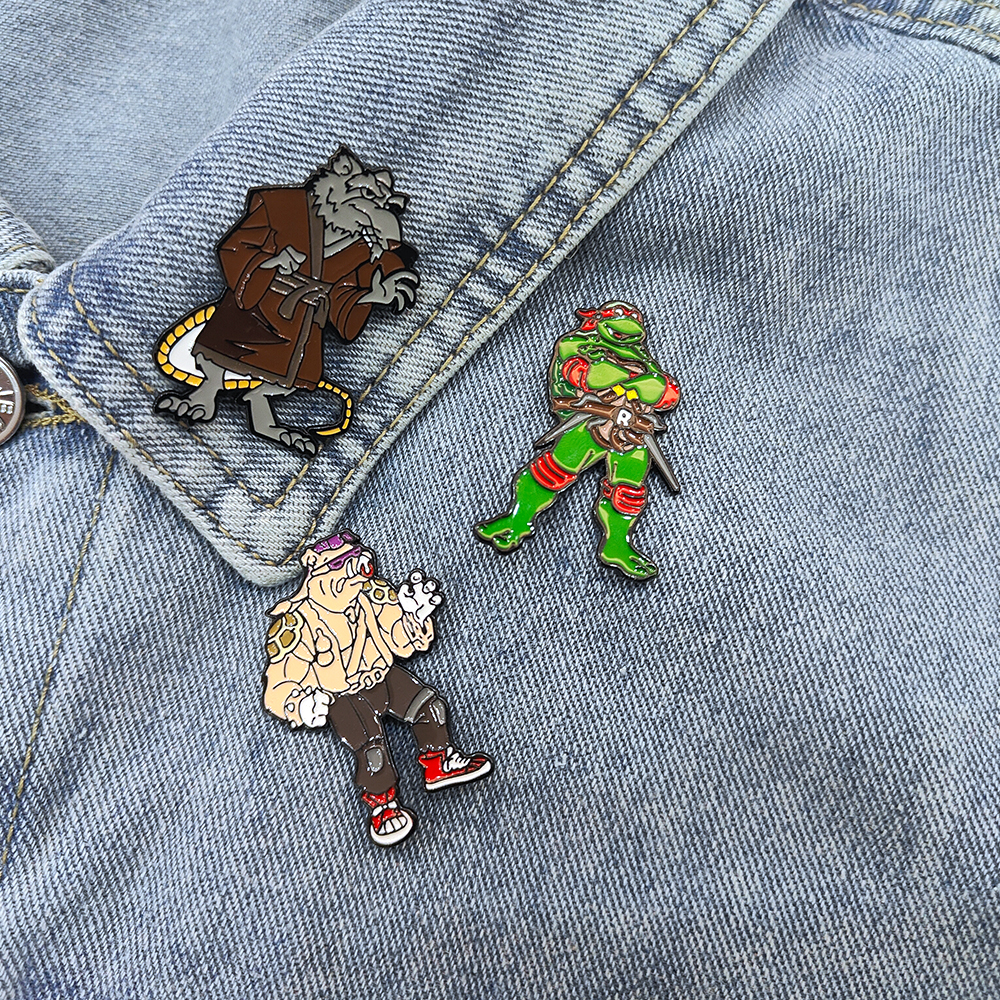 3pcs Vintage Ninja Turtles Pin - Vintage Item 리뷰 및 가격