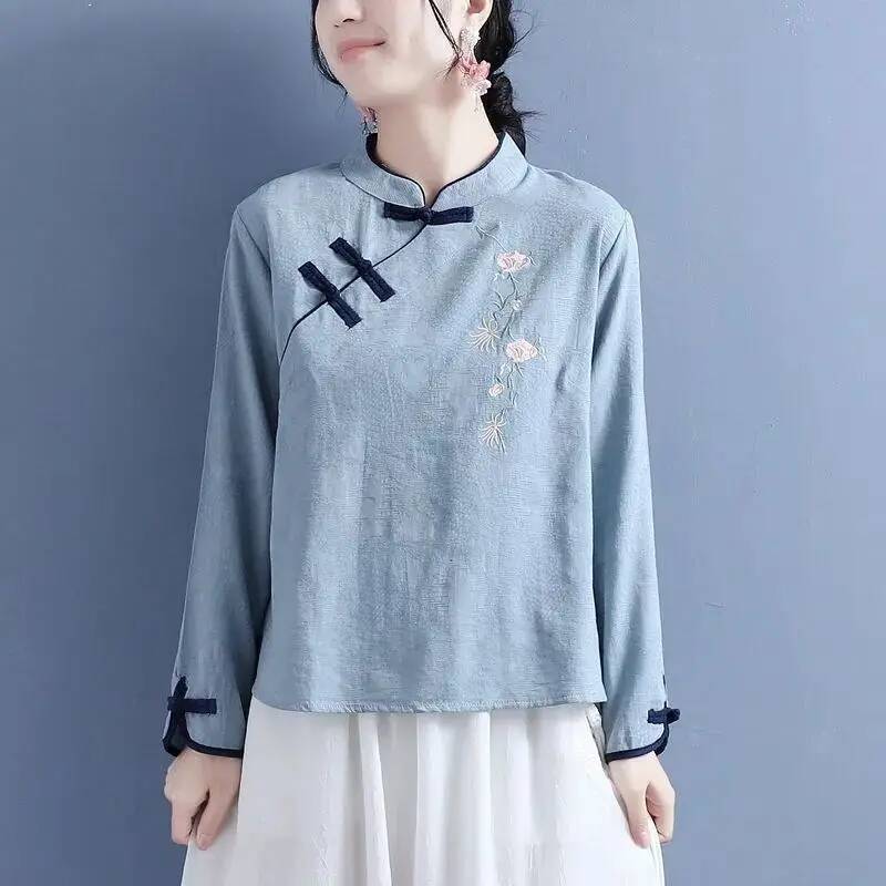 Vintage Embroidery Shirts Wome - Vintage Collectible Buttons 리뷰 및 가격