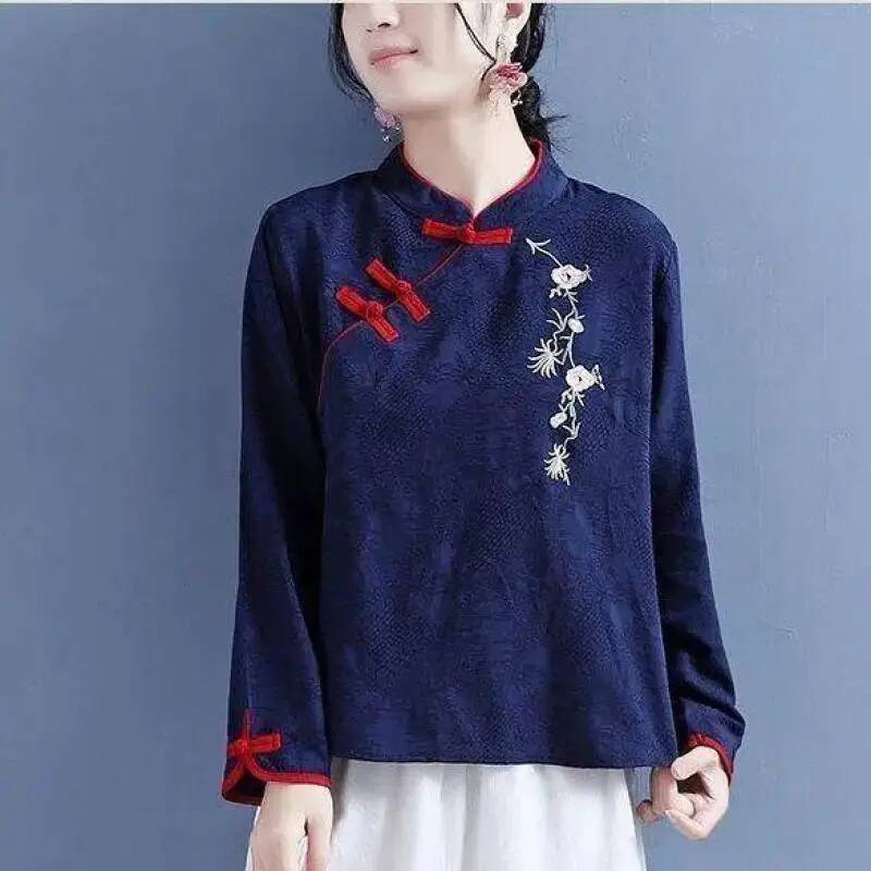 Vintage Embroidery Shirts Wome - Vintage Collectible Buttons 리뷰 및 가격