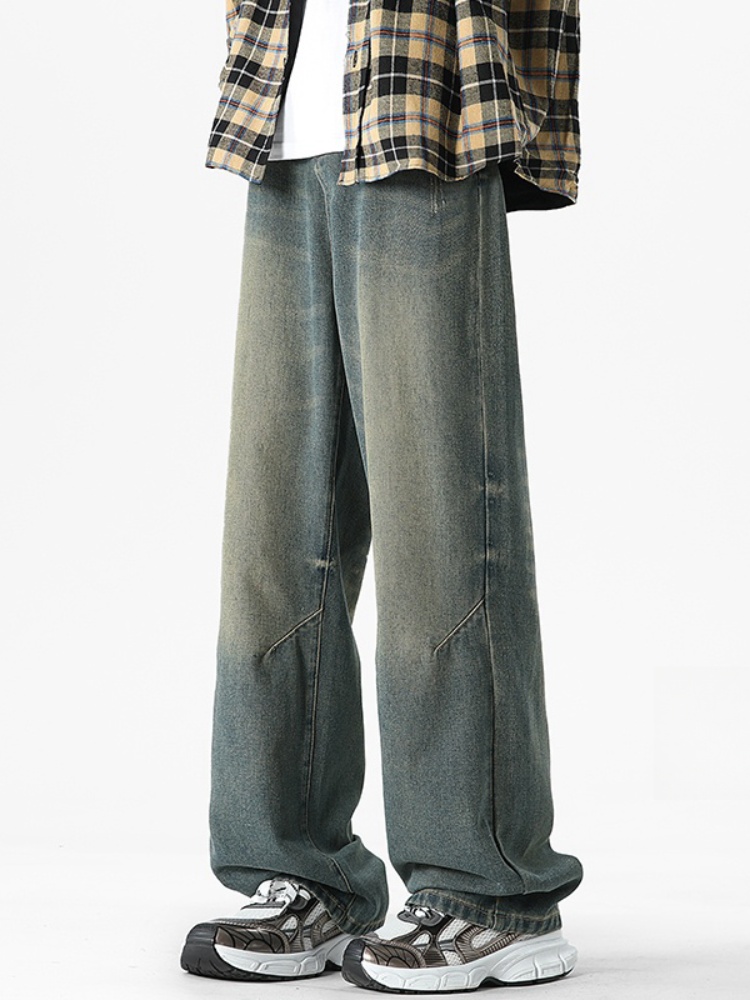 Waed Vintage Men's Jeans High  - Vintage Collectible Bells 리뷰 및 가격