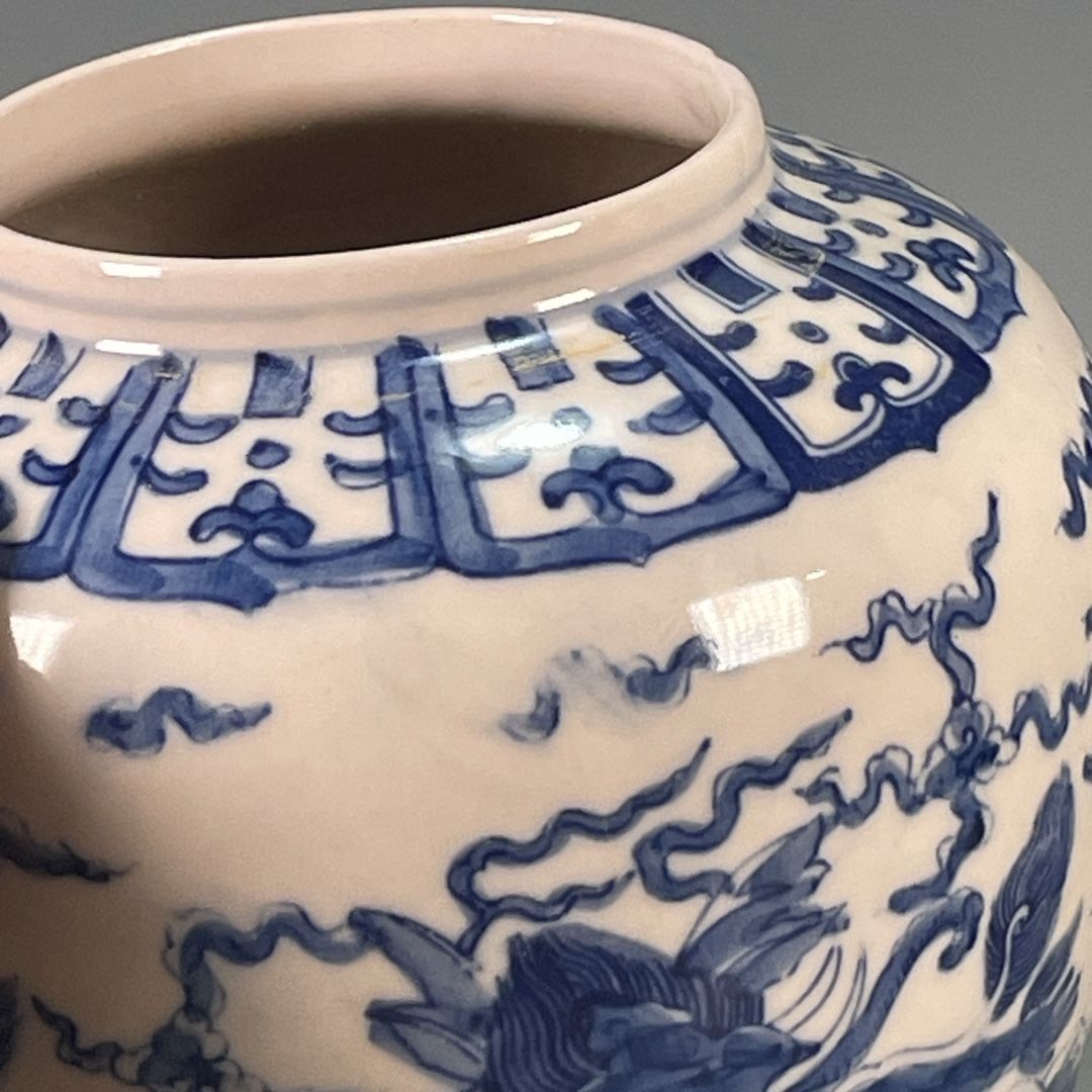 Vintage Chinese Blue White Hea - Vintage Collectible Pottery 리뷰 및 가격