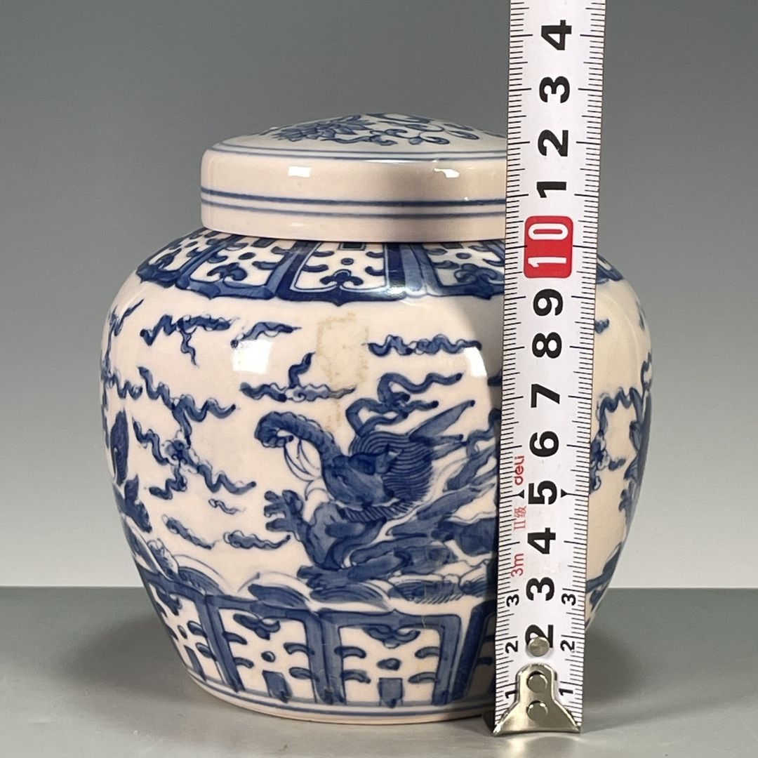 Vintage Chinese Blue White Hea - Vintage Collectible Pottery 리뷰 및 가격